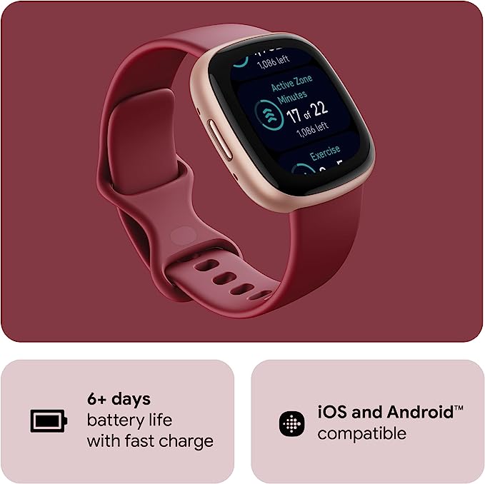 Fitbit Versa 4 Health & Fitness Smartwatch