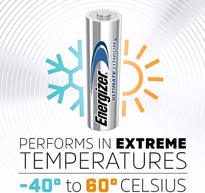 Energizer Ultimate Lithium AA Batteries Pack of 10