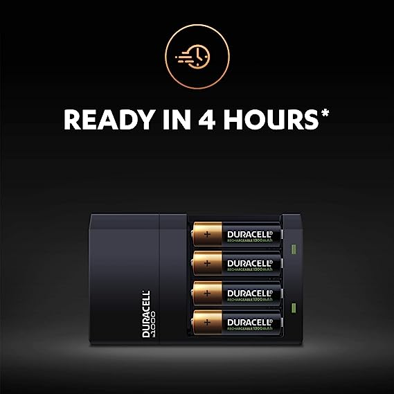 Duracell 4 hour battery charger